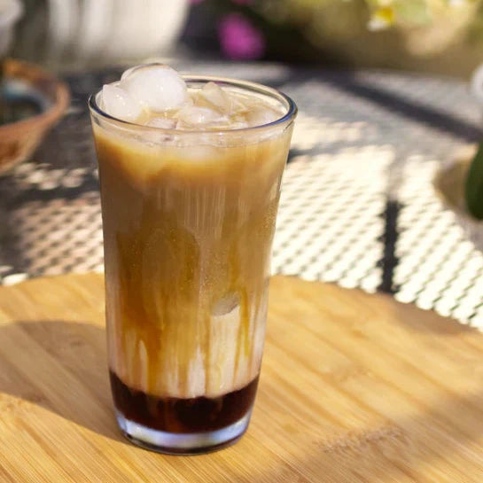 Iced Blueberry Caramel Espresso