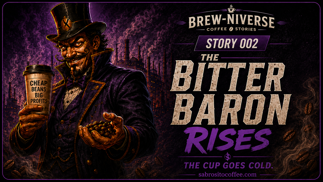 Sabrosito Brew-Niverse: Story 002 — The Bitter Baron Rises