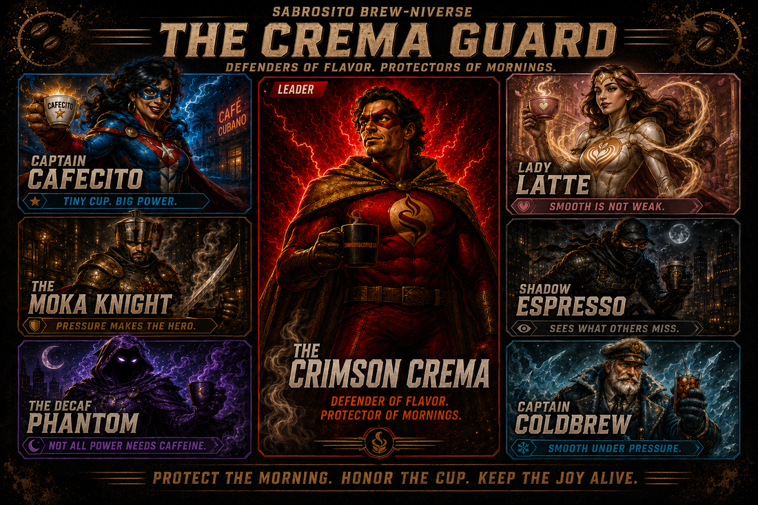The Crema Guard: Defenders of Flavor